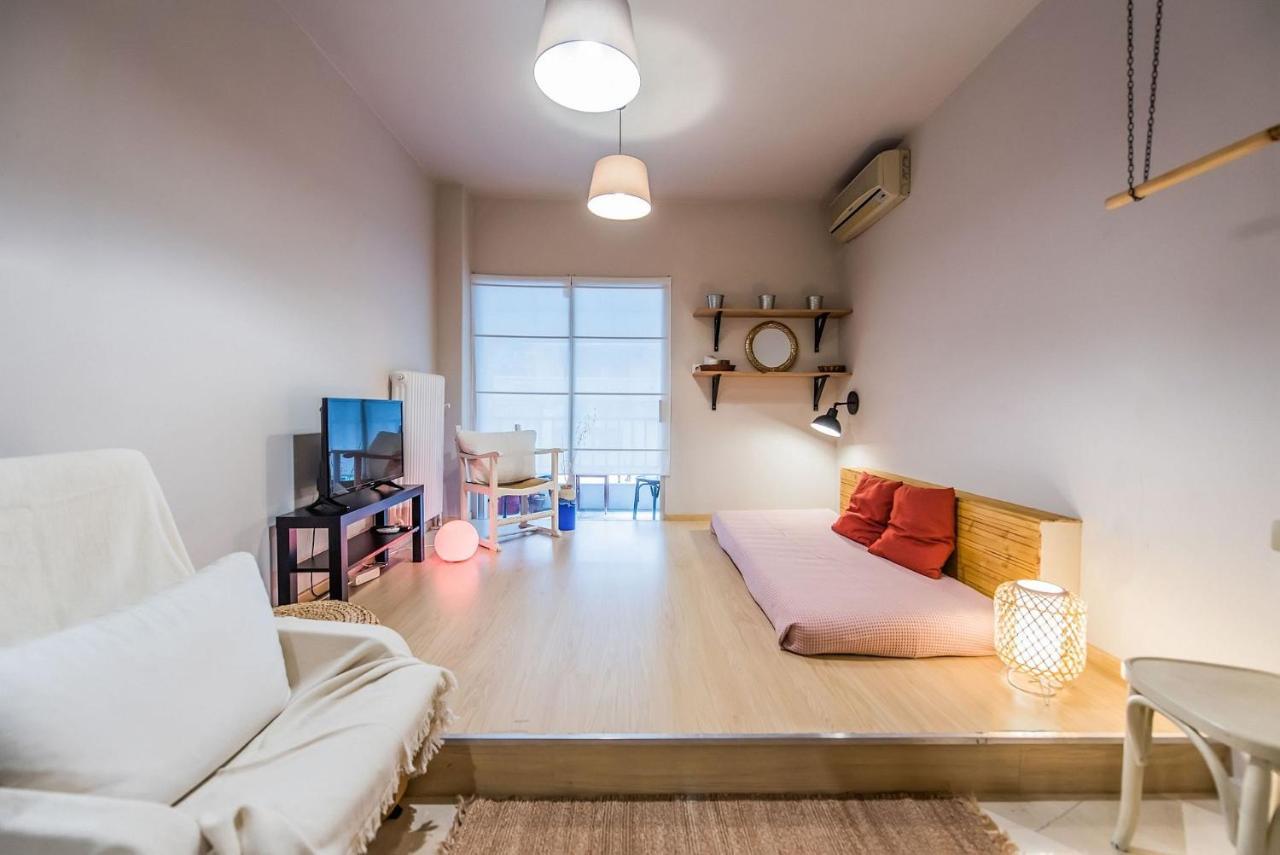 #Pretty Riki Apt By Halu! Apartments เทสซาโลนิกิ ภายนอก รูปภาพ