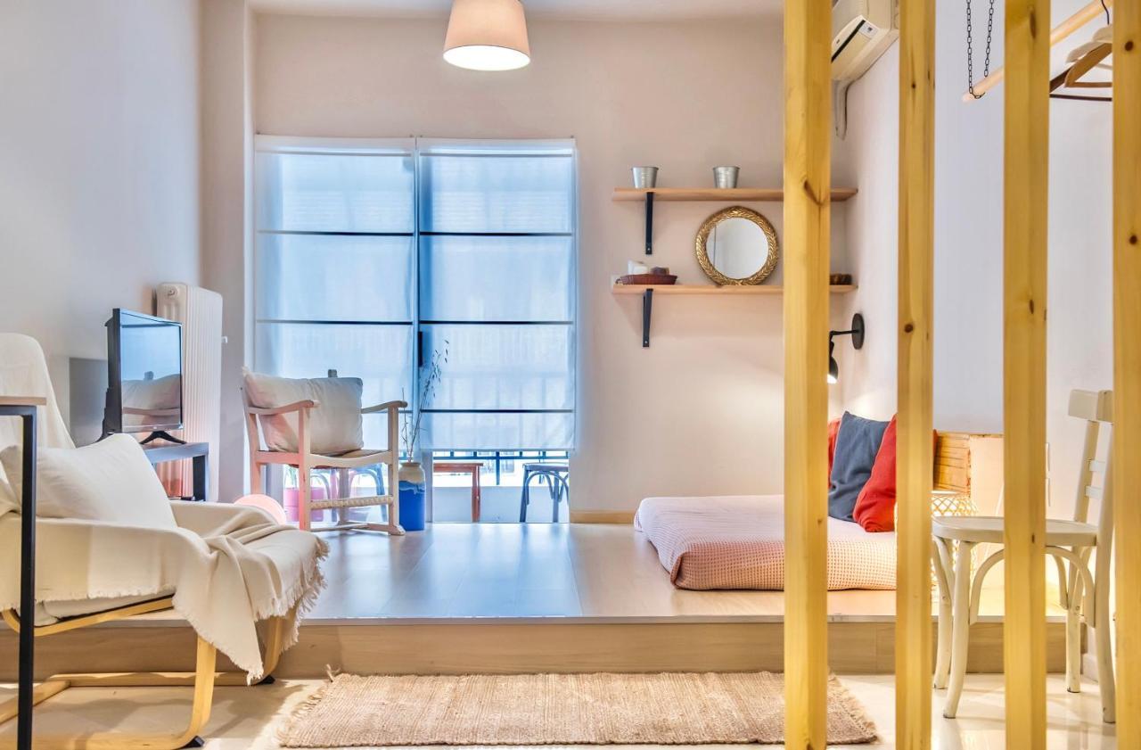 #Pretty Riki Apt By Halu! Apartments เทสซาโลนิกิ ภายนอก รูปภาพ